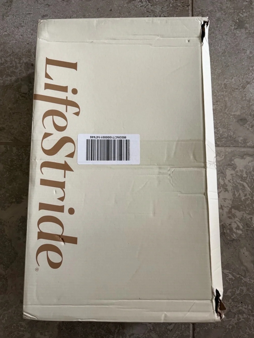 Lifestride Brighton Black Leather Knee-High Riding Boots in Black, Size 8, NEW